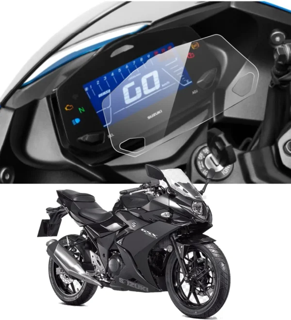 Suzuki Gixxer SF 250 Bike Screen Protector Available for online buying