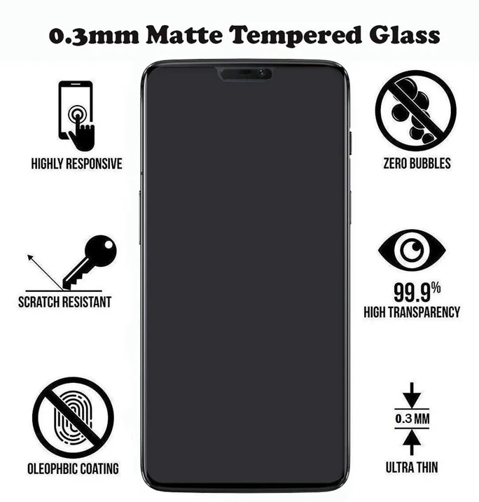 Matte Tempered Glass Screen Protector