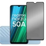Realme Narzo 50A Privacy Tempered Glass available to buy online