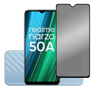 Realme Narzo 50A Privacy Tempered Glass