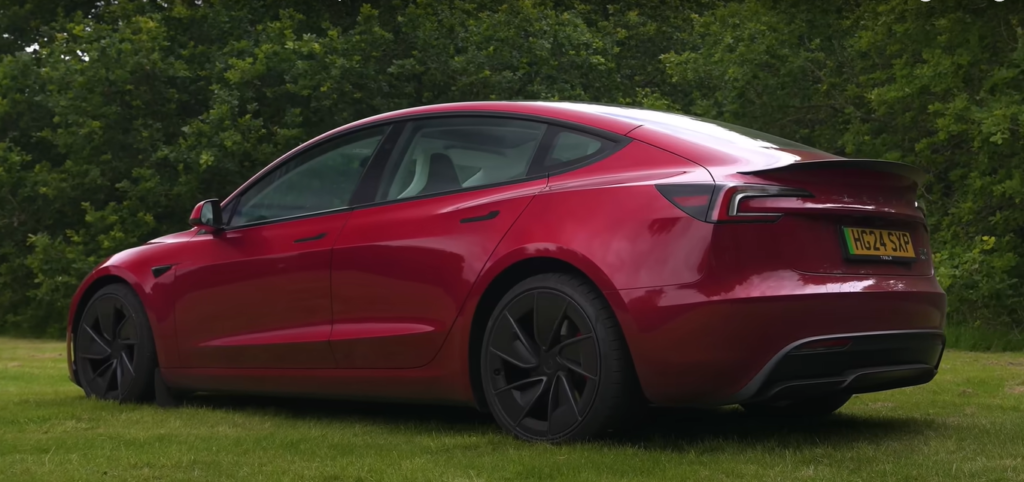 NEW Tesla Model 3 exterior 