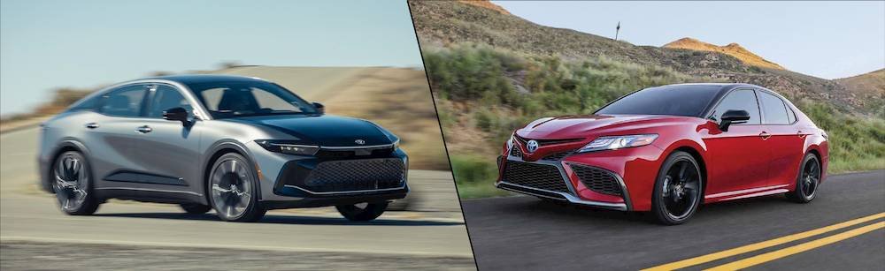 2025 Toyota Camry vs Toyota Corolla Cross Hybrid