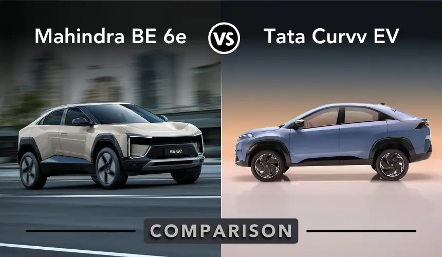 Mahindra BE 6E vs Tata Curvv EV