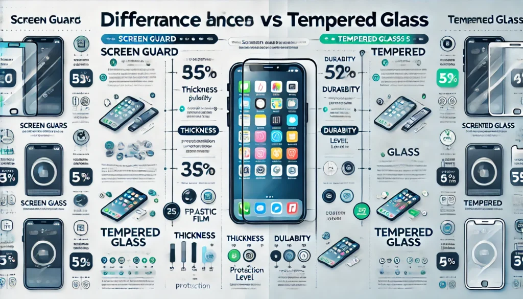 Screen Guard vs Tempered Glass