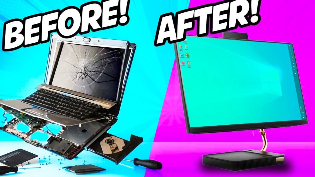 what to do with old laptop