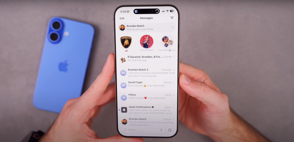 Messages app
