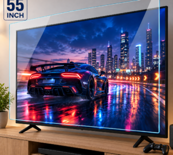 55 Inch TV Screen Protector — Anti-Scratch, Anti-Glare Protection for 4K, OLED & Smart TVs